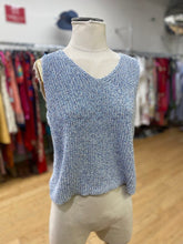 Load image into Gallery viewer, Roots sleeveless knit top XL