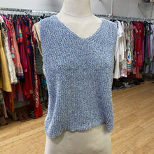 Load image into Gallery viewer, Roots sleeveless knit top XL