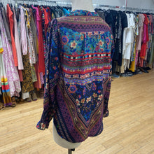 Load image into Gallery viewer, Johnny Was silk top XS