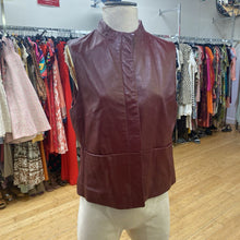 Load image into Gallery viewer, Coldwater Creek leather vest M