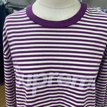 Load image into Gallery viewer, Supreme striped top XL