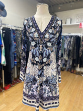 Load image into Gallery viewer, Hale Bob beaded trim dress S