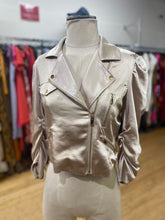 Load image into Gallery viewer, Generation Love biker style satin jacket S