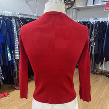 Load image into Gallery viewer, Red knit top XS