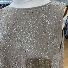 Load image into Gallery viewer, Eileen Fisher beaded silk top S
