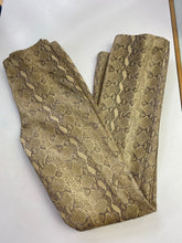 Load image into Gallery viewer, Danier snake print leather pants 4