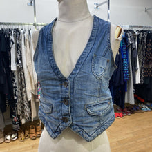 Load image into Gallery viewer, Colori Denim vest S