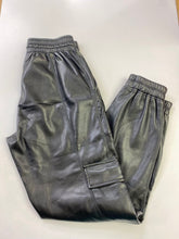 Load image into Gallery viewer, Melissa Nepton pleather cargo pants XS