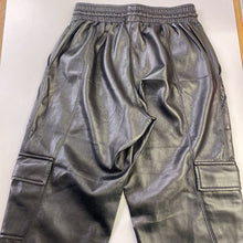 Load image into Gallery viewer, Melissa Nepton pleather cargo pants XS