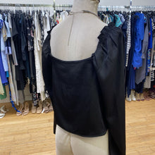 Load image into Gallery viewer, Rachel Zoe satin top w necklace M
