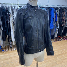 Load image into Gallery viewer, Danier leather moto jacket XS