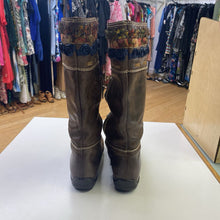 Load image into Gallery viewer, Browns zip up boots 39
