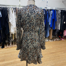 Load image into Gallery viewer, Heartloom satiny semi-wrap dress M