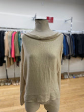 Load image into Gallery viewer, Club Monaco drape neck cashmere sweater S