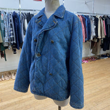 Load image into Gallery viewer, Lauren Ralph Lauren quilted denim jacket L