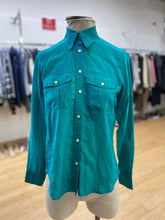 Load image into Gallery viewer, Lauren Ralph Lauren silk button up XS