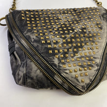 Load image into Gallery viewer, Matt & Nat denim studded crossbody