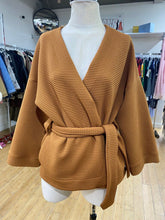 Load image into Gallery viewer, Madewell Texture & Thread side tie ribbed cardigan S
