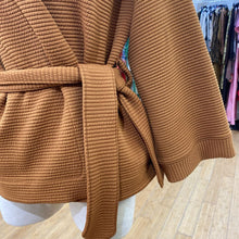 Load image into Gallery viewer, Madewell Texture & Thread side tie ribbed cardigan S