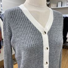 Load image into Gallery viewer, Soaked wool/cotton cardi M