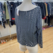 Load image into Gallery viewer, Milly open knit wool/blend top M