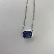 Load image into Gallery viewer, Tova purple stone necklace