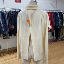 Load image into Gallery viewer, Line cashmere open back sweater M