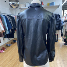 Load image into Gallery viewer, Wilfred pleather shirt S