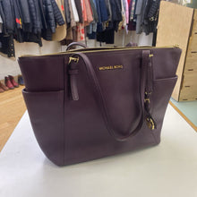 Load image into Gallery viewer, Michael Kors Saffiano leather zip tote