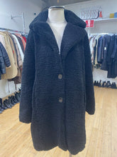 Load image into Gallery viewer, Ellen Tracy faux shearling coat L