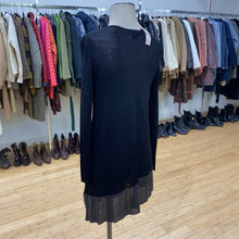 Load image into Gallery viewer, Eileen Fisher asymmetrical knit tunic M