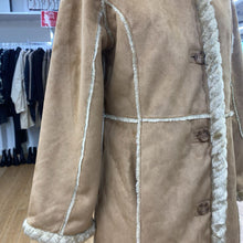 Load image into Gallery viewer, Anne Klein faux shearling coat S
