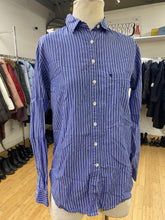 Load image into Gallery viewer, Talula striped boyfriend fit shirt XS