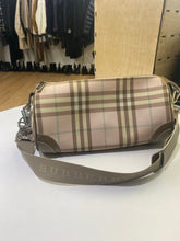Load image into Gallery viewer, Burberry Pink Candy Nova Ckeck Barrel Bag *As Is-small marks/wear