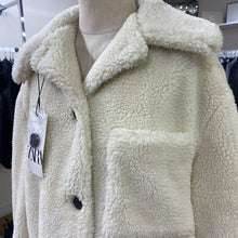 Load image into Gallery viewer, Zara faux shearling coat NWT M