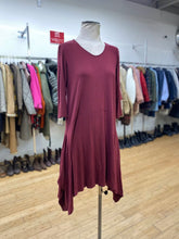 Load image into Gallery viewer, Eileen Fisher asymmetrical hem dress M