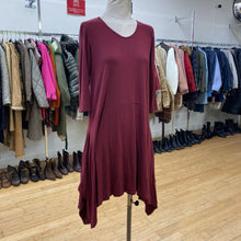 Load image into Gallery viewer, Eileen Fisher asymmetrical hem dress M