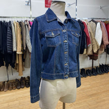 Load image into Gallery viewer, Bluenotes vintage painted denim jacket M