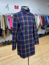 Load image into Gallery viewer, Roots plaid coat M