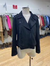 Load image into Gallery viewer, Banana Republic microsuede moto jacket NWT XL