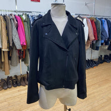 Load image into Gallery viewer, Banana Republic microsuede moto jacket NWT XL