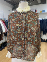 Load image into Gallery viewer, YHMW fur trim top M