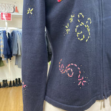 Load image into Gallery viewer, Talbots vintage embroidered cardi M
