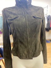 Load image into Gallery viewer, Elie Tahari light suede jacket XS