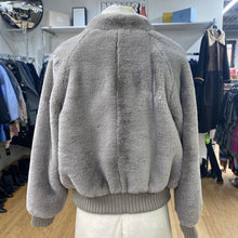 Load image into Gallery viewer, Banana Republic faux fur bomber jacket Sp