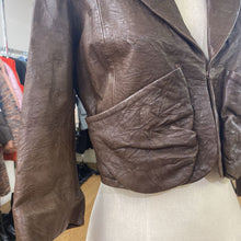 Load image into Gallery viewer, Yaya vintage Leather Jacket M