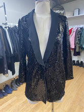 Load image into Gallery viewer, Anthropologie Sequin Blazer XS
