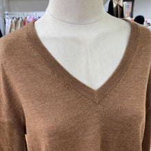 Load image into Gallery viewer, Galeries Lafayette Merino Wool Sweater L