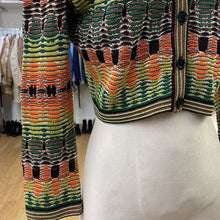 Load image into Gallery viewer, M Missoni cotton/blend crop cardi 46