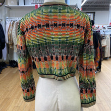 Load image into Gallery viewer, M Missoni cotton/blend crop cardi 46